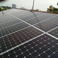 Solar Panel Charge Battery Inverter IP68 Reverse Waterproof System Solar All Black Mono Solar System