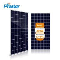 Prostar 330W Poly Solar Module 330 Wp High Efficiency 5bb Solar Module 72 Cell Solar Photovoltaic Mo
