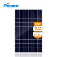 Prostar 280W Poly Solar Module 280 Wp Factory Directly 60 Cells Polycrystalline PV Solar Module for