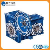 Nmrv Series Double Worm Gearbox with Aluminum Body