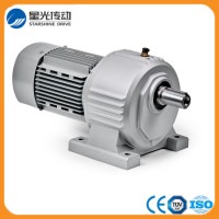 Ncj Series Helical Gearmotor with Flange-Mounted Aluminum and Cast Iron