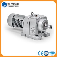 R47 Series Coaxial Helical Geared Reducer with Motor