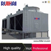 300ton 415V 50Hz Crossflow Rectangular CTI Certified FRP Industrial Cooling Tower with Exd Iib T4 Mo
