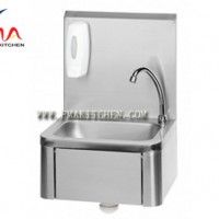 Stainless Steel Knee Operated Commercial Sink  Knee Press Handwash Basin  Lavabo De Acero Inoxidable