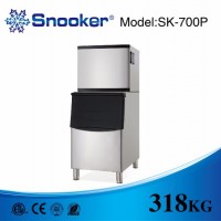 Snooker Model Sk-700p 315kg/24h Productivity Commerical Use Modular Ice Maker  Ice Making Machine  I