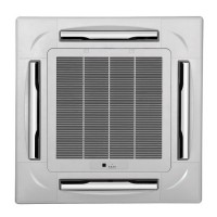 Central Air Conditioner Compact 4-Way Cassette Fan Coil Unit with Air Cooled Heat Pump Modular Chill