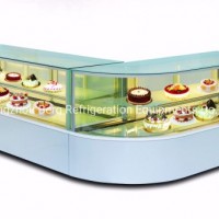 Commercial Refrigerated Cake Refrigerator Display Showcase Fridge