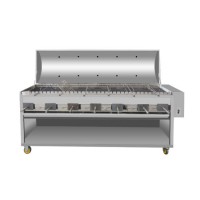 Lamb Pig Chicken Roasting Machine Commercial BBQ Electric Grill with BBQ Rib Rack