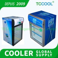 50L 80L Counter-Top Display Showcase Refrigerator Cooler