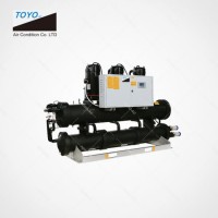 Anti-Corrosion Flooded Water Cooled Scroll Compressor Water Cooling System Water Chiller and Heat Pu