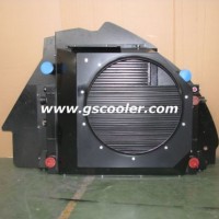 Large Oil Flow Aluminum Coolers for Construction Machinery