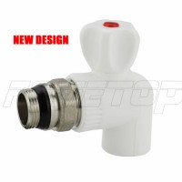 Heavier Type PPR Radiator Valve for Hot Water and Heating