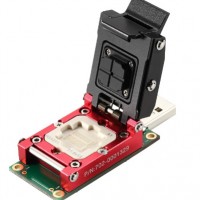 Emcp Test Socket_11.5X13mm with USB Adapter for HS400 Fast Write and Read Test  Compatible BGA254  C
