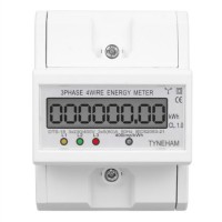 1 Dts-18L Three Phase Four Wire DIN Rail Energy Meter