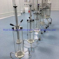 Low-Pressure Manual Glass Column for Lab Liquid Chromatography Equipment