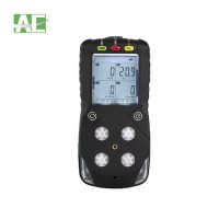 Ex O2 H2s Co Portable Multi Gas Detector with Sound Light Vibration Alarm