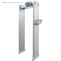 Security Door (DFMD) Frame Archway Walk Through Metal Detector Human Body Detector Temperature Senso