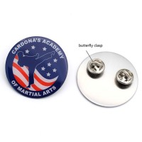 Lapel Badges Labels Wholesale Free Sample Design Custom Logo Metal Hard Enamel Pins