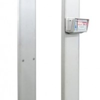 Human Body Temperature Measurement Security Door 6 Zones Walk Through Metal Detector