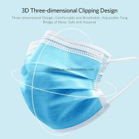 Disposable Protective Mask Consumables 3ply Medical Surgical Nonwoven Sterile Face Masks