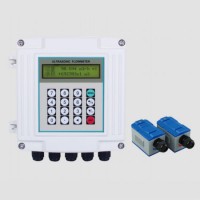DN 15-DN6000 Ultrasonic Clamp on Flow Meter for Liquid Gas
