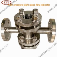 High Pressure Double Flange Sight Glass Flow Indicator