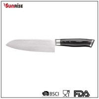 Damascus Steel Kitchen Utensils 6"Santoku Knife with Forged Handle (KSK948)