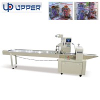 Automatic Packaging Equipment Horizontal Flow Packing Machine for Bakery Food Pillow Pack