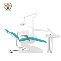 Sy-M001II Ce Colorful Dental Chair Unit with LED Operation Lamp