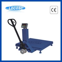 Steel Electronic Movable Floor Scale with Limit Device