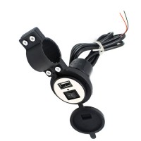 12V Electric Bike 5V 1.5A Mobile Power USB Port Socket Fast Charging Waterproof Motorcycle USB Phone