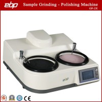Two Discs Metallographic Sample Surface Grinder Polisher with Pic Control