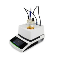 Liquid Oil Metal Power Organic Solvents Alcohol Lipid Karl Fischer Moisture Measuring Device Wkt-A9