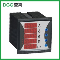 Programmable Three Phase Current  Voltage  Frenquency Combined Meter