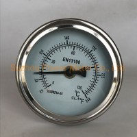 100mm 120 Degree Temperature Gauge with Thermowell
