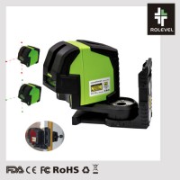 Accuracy 1/13" Per 33FT Cross Line and Spot Power 10MW or 15MW Lasers Laser Level with 4X1.5V A
