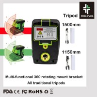 6 Lines and 5 Spots Dust-Proof Cross Line Power Plumb Point Accuracy 0.3mm/M Lasers Laser Level with