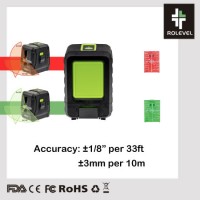 12lines 3D Green Laser Level Lr6/Lithium Battery Self-Leveling Horizontal&Vertical Cross Lines Can U