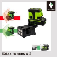 6 Lines and 5 Spots High Accurate Cross Line Power Plumb Point Accuracy 0.3mm/M Lasers Laser Level C