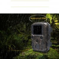 Mini Trail Camera 1080P HD Wildlife Scouting Hunting Camera with IR Night Vision Waterproof Video Ca