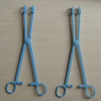 Safety and Disposable Plastic Forceps  Sponge Holding Forceps