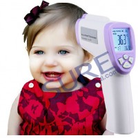 Anti Ebola Virus Non-Contact Infrared Forehead Thermometer with High Accurate LED Backlight Display