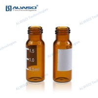 Alwsci 1.5ml Amber ND9 Screw Top Autosampler Vial