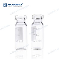 Alwsci 2ml 1.8ml 1.5ml ND11 11mm Clear Glass Gc Crimp Top Vial with Writting on
