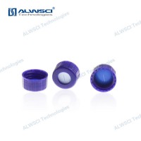 Alwsci ND9 Screw Top Bonded Cap for Chromatography HPLC Vial