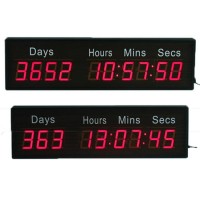 2.3 Inch 10 Digit Programmable Digital LED Countdown Timer Clock