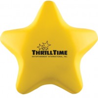 Star shaped stress Ball Relievers