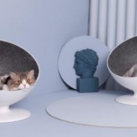 360-DEGREE ROTATABLE BOSS CHAIR BOSS CAT BED