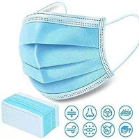 Non Woven 3 Ply Disposable Face Mask With Earloop