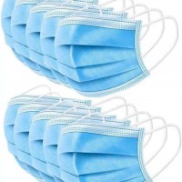 Non Woven 3 Ply Disposable Face Mask With Earloop